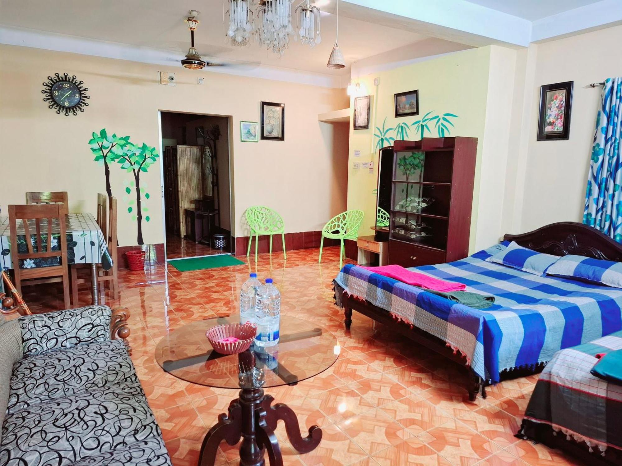 Green Leaf Guest House 스리몽골 객실 사진